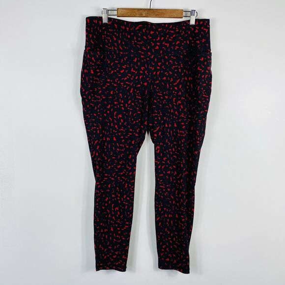 Livi Active Lane Bryant Plus Size 18 20 High Rise Soft 7/8 Leggings With Pockets - Picture 3 of 5